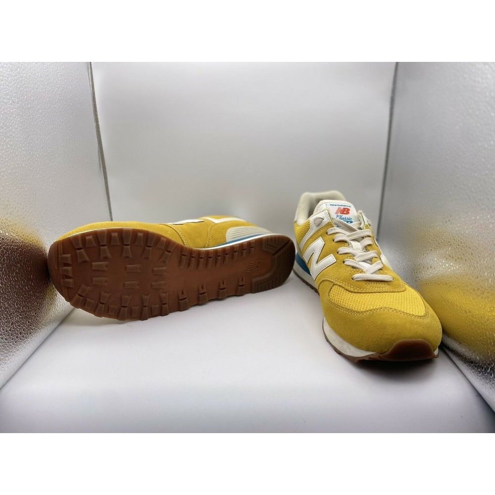 New Balance Men's Size 9 Classics Fashion Shoes Pigment Team Yellow NEW,NWOB